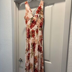 Floral Zip Up Dress